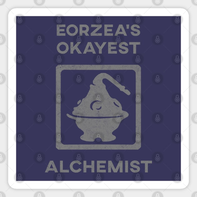 Eorzeas Okayest ALC Magnet by nimazu